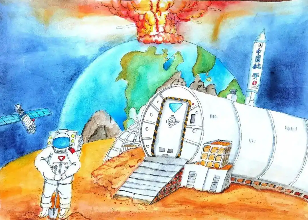 《人类科学探索火星》 陈泓旭 作