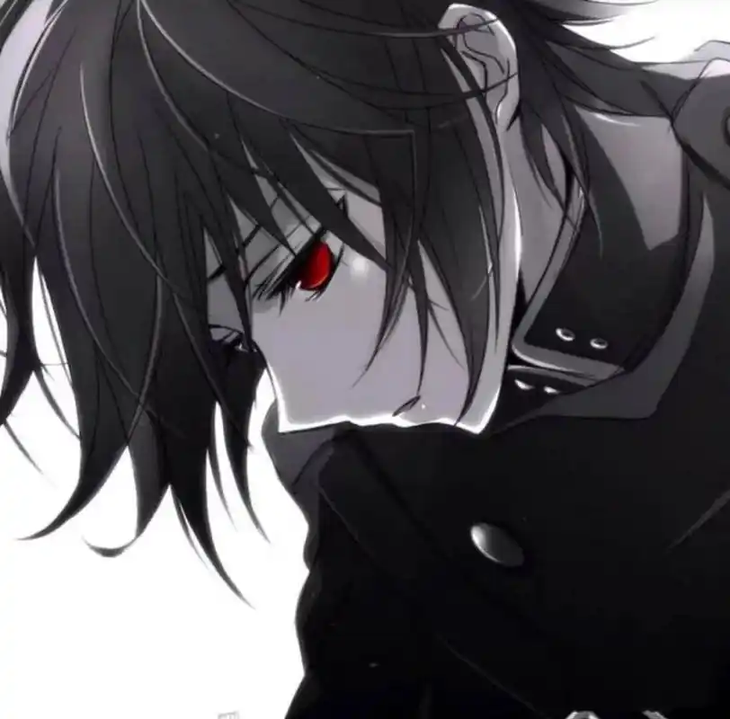 超酷的黑色系列男生头像