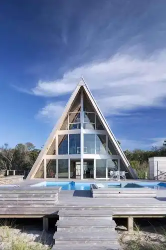 欧美建筑30个时尚和精致的小型a型房屋大师级的设计