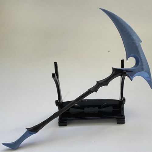 死神镰刀 兵人机娘武器配件镰刀手杆可拆限量版霸气bjd娃娃武器