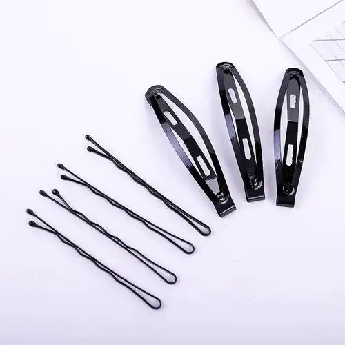 黑色碎发发夹发卡一字夹卡子简约刘海夹固定神器头发小夹子女头饰