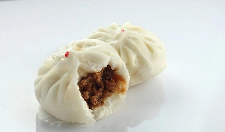 早餐摊店,1元1个的肉包子,馅料用的是什么肉?