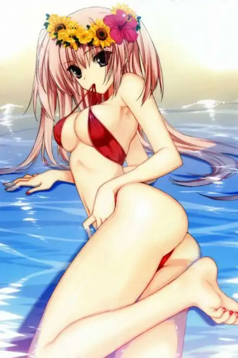 萝莉面孔御姐身材 二次元泳装妹纸清凉一夏!