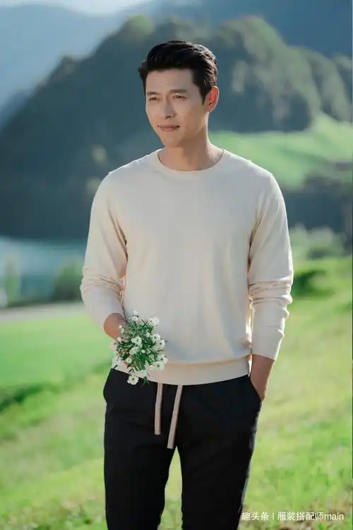 玄彬针织穿出暖男范孙艺珍碎花裙少女感十足这低头一吻太甜了