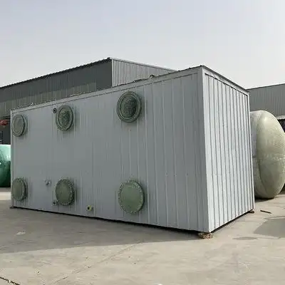 生物除臭箱塔有机废气处理成套设备 工业漆雾净化器 玻璃钢除臭箱