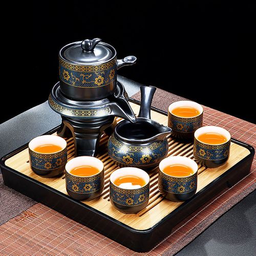 小套家用客厅懒人泡茶神器自动茶壶功夫茶杯高档轻奢中式茶具套装
