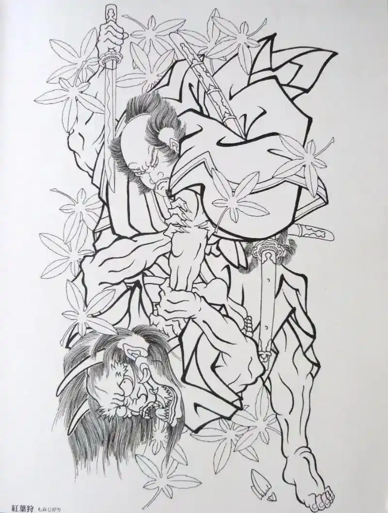 #tattoo #手稿分享 #纹身图案手稿 #日式老传统 # - 抖音