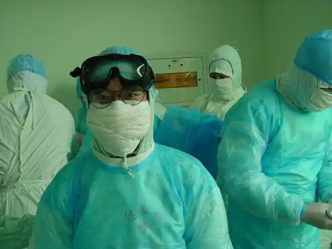 自己拍摄的sars时照片