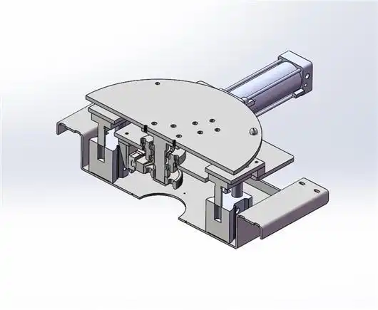 顶升180度旋转机构