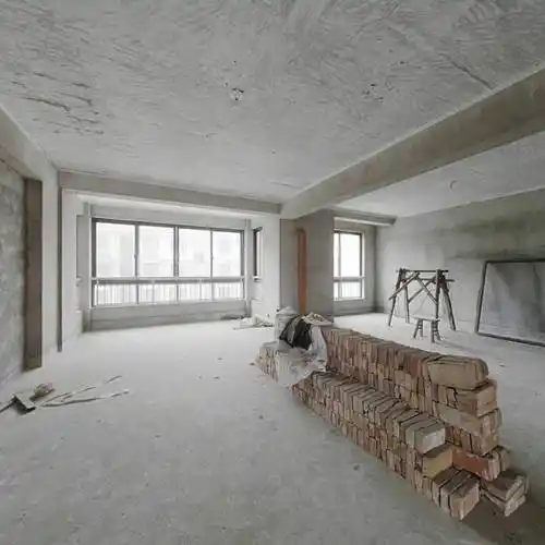 三开间朝南毛坯房可以随自己喜欢风格装修