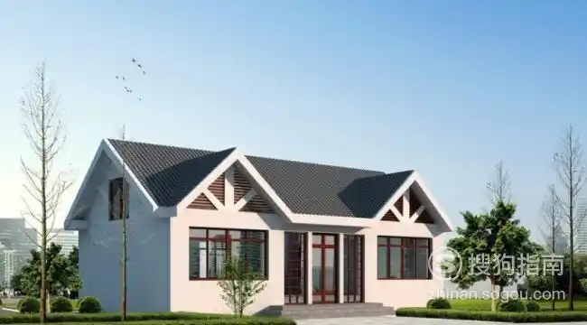 农村一层住宅房屋农村三间平房设计图