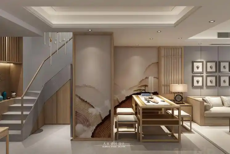 题破山寺后禅院|禅意新中式【人本空间设计】装修效果图