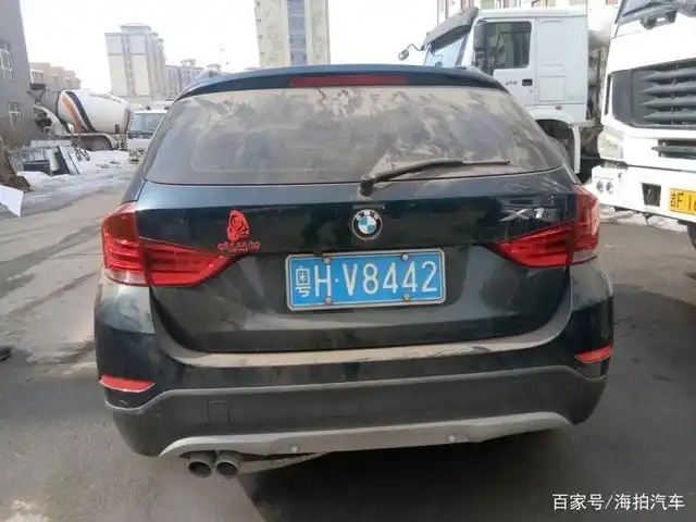 拍卖成功!吉林省白山市一辆车牌号为粤hv8442宝马x1小型轿车