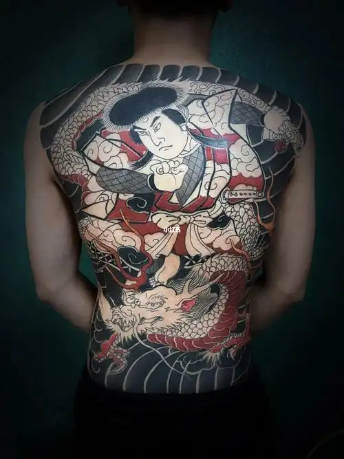 日式老传统满背