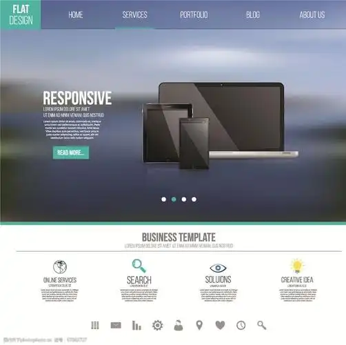 页面模板 整站模板 整套模板 页面设计 网站设计 首页设计 背景素材