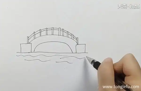 桥简笔画