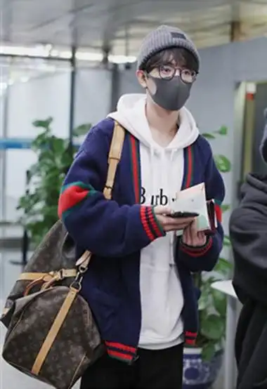 肖战同款针织衫开衫外套宽松慵懒风情侣衣服外穿条纹毛衣女秋冬