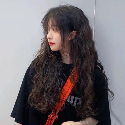 女长发空气刘海大波浪长卷发自然逼真全头套式气质韩式发型已售29