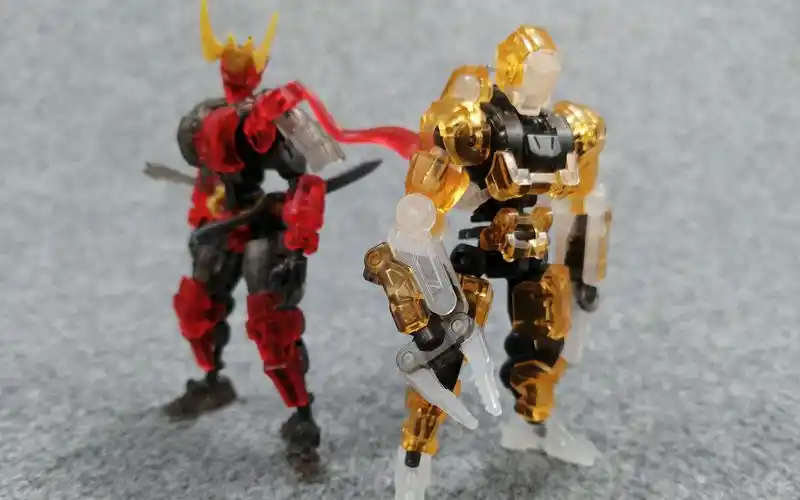 2020wf会场限定彩色透明版number57工业三式傀甲小队