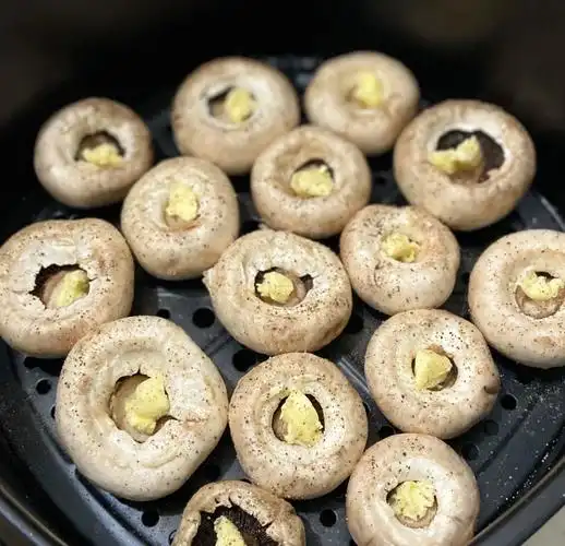 空气炸锅白蘑菇超好吃