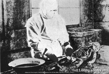 史上最残忍恐怖的731活体解剖女人实验(组图)
