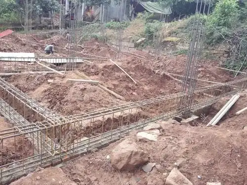 四川德阳全框架别墅施工案例