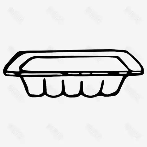 托盘的简笔画怎么画