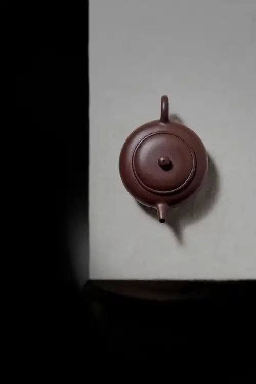 江洪军逐砂扁圆壶华枝春满古韵新生