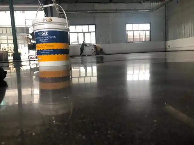 密封固化剂地坪补救混凝土强度不足问题