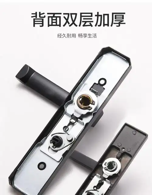 厕所门把手卫生间锁无钥匙浴室门锁外装门锁卫生间门锁无钥匙洗手间