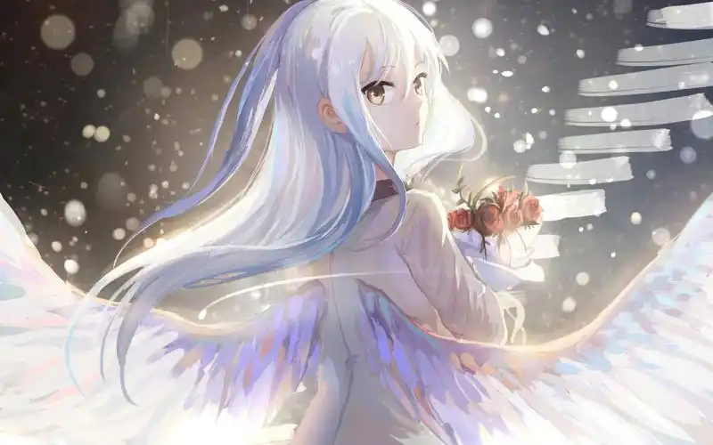 立华奏动漫美女高清壁纸