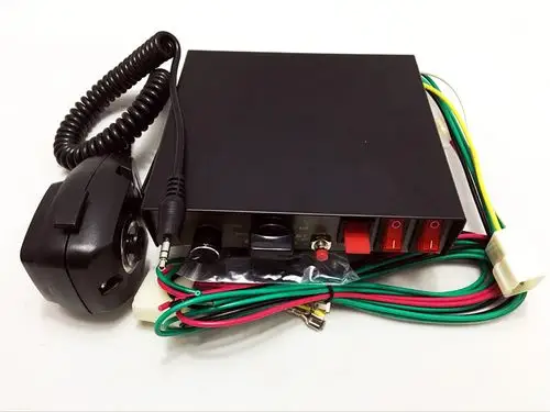 适用于 车载警报器 警笛喇叭有线200w汽车警报器 警笛喇叭12v24伏9音