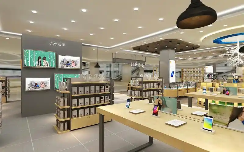 手机店铺装修图片时尚手机店铺品牌装修效果图
