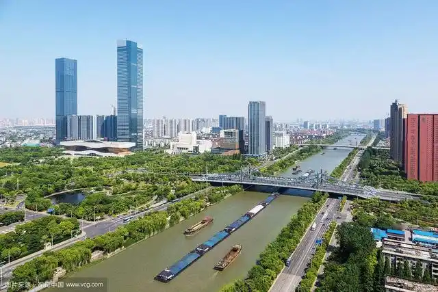 无锡是京杭大运河唯一穿城而过的城市
