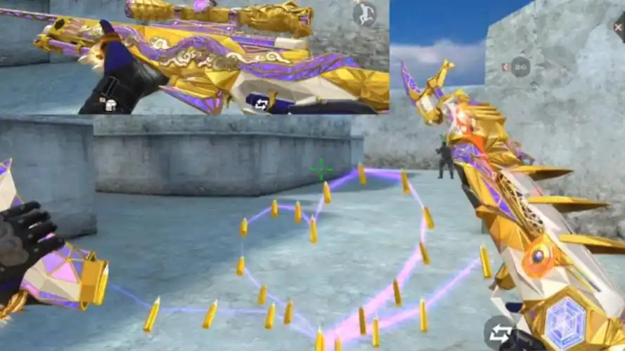 cf手游王影王力拉丝版皮肤,优化后的效果