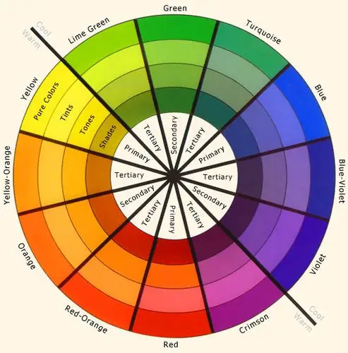 color wheel — 选购适合自己的粉底颜色