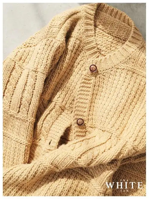 韩版宽松粗毛线中长款女网红加厚毛衣外套针织衫开衫2020秋冬新款