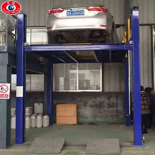 四柱式汽车举升机车库修理用维修汽车升降机
