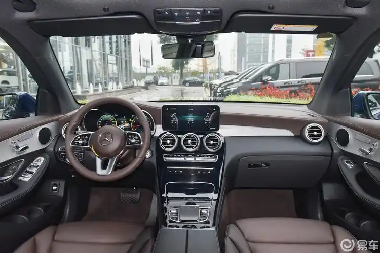 奔驰glc内饰-后排-动力-易车