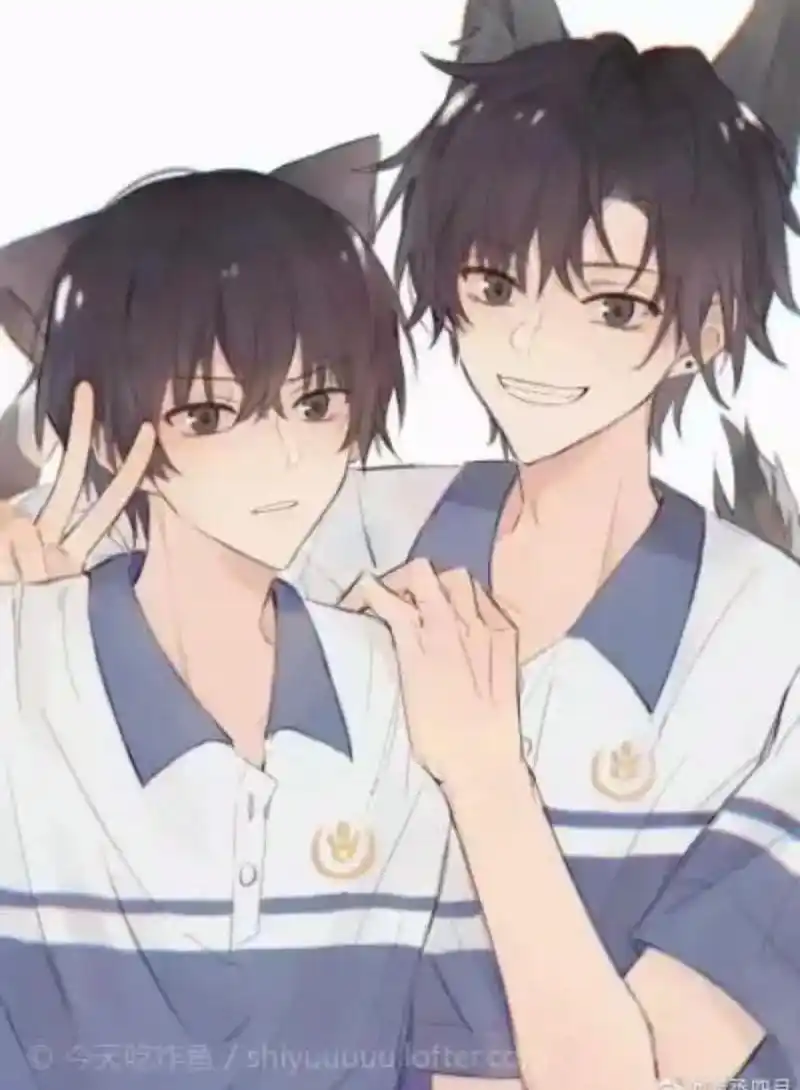 伪装学渣#贺朝谢俞 #双男主 #图片来自网络 90909017 - 抖音