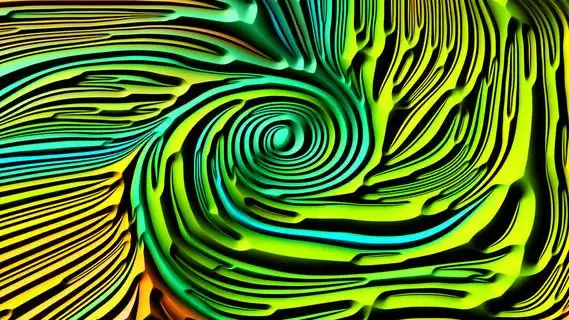 艺术造型,设计与装饰工程的浮雕模式自然系列曲线