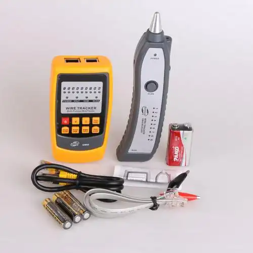 寻线仪网线测试仪 电话网线测线仪 线缆测试查线器测线器gm60