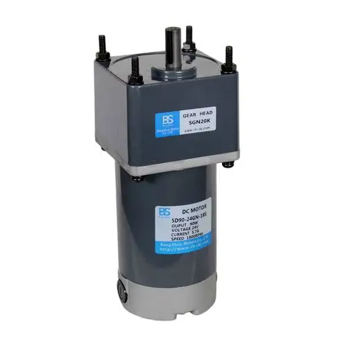 湖南微型直流电机48v低电压优质减速电机工厂批发12v直流减速电机