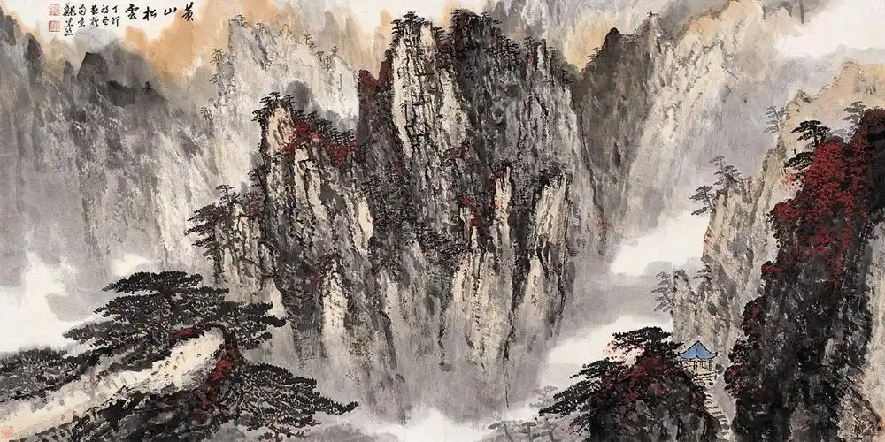 国画大师,魏紫熙江苏国画院著名山水画家.山水画,赏心悦目!
