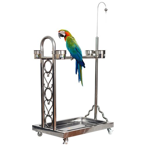 鹦鹉闽笼中大型不锈钢站架亚马逊折衷葵花大型金刚鸟笼