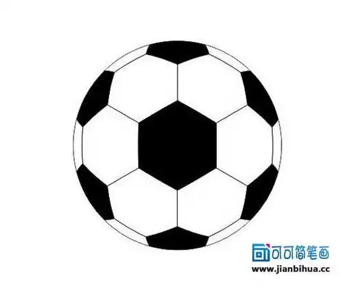 圆形物品简笔画图案