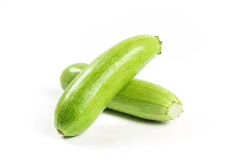 西葫芦白底图 新鲜