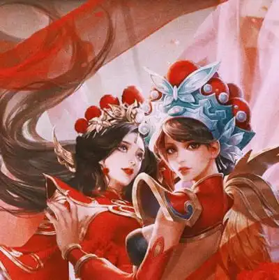 露娜虞姬,娜娜和美女都好有cp感哦kkk