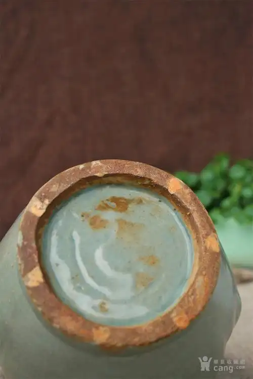 北宋越窑青釉瓜棱形温酒壶