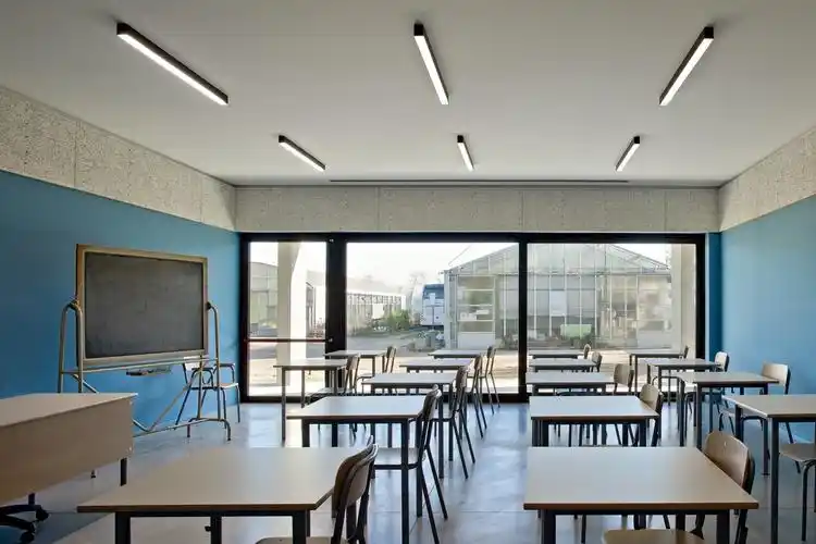 教室内部的装饰效果